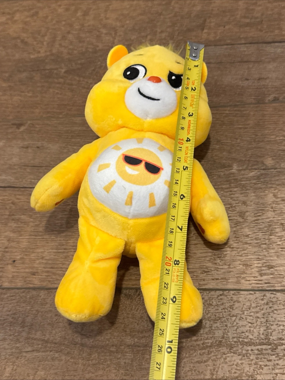 Care Bears 9" Yellow Sunshine Plush Stuffed Animal - Picture 8 of 9